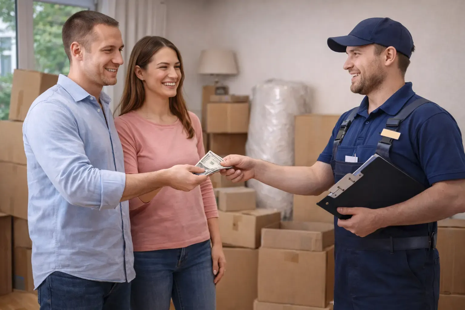 בדיקה ותשלום לאחר הובלה